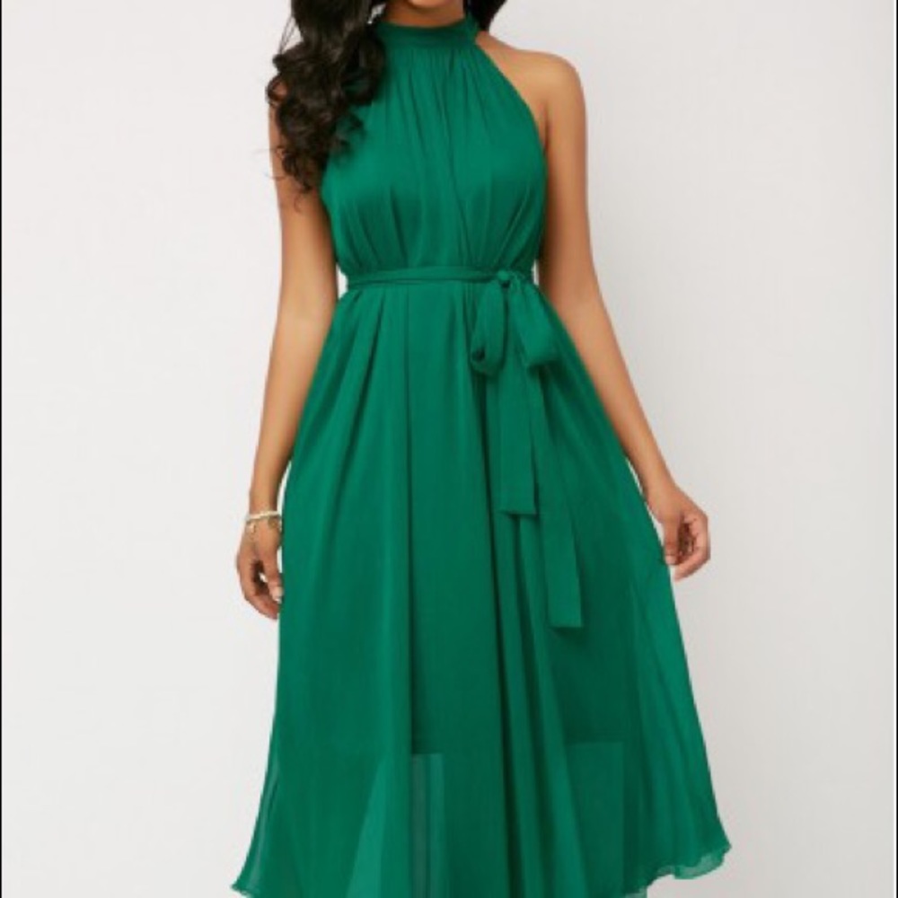 Green dress